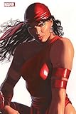 Daredevil #9 Alex Ross Elektra Timeless Virgin Variant Cover with Rated Comics Acrylic Backer