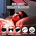 Red Light Therapy Glasses, Eyes Protection for Tanning Goggles,IPL Glasses 600-900nm Laser Cosmetology Operator Eye Protection with Case (Black)