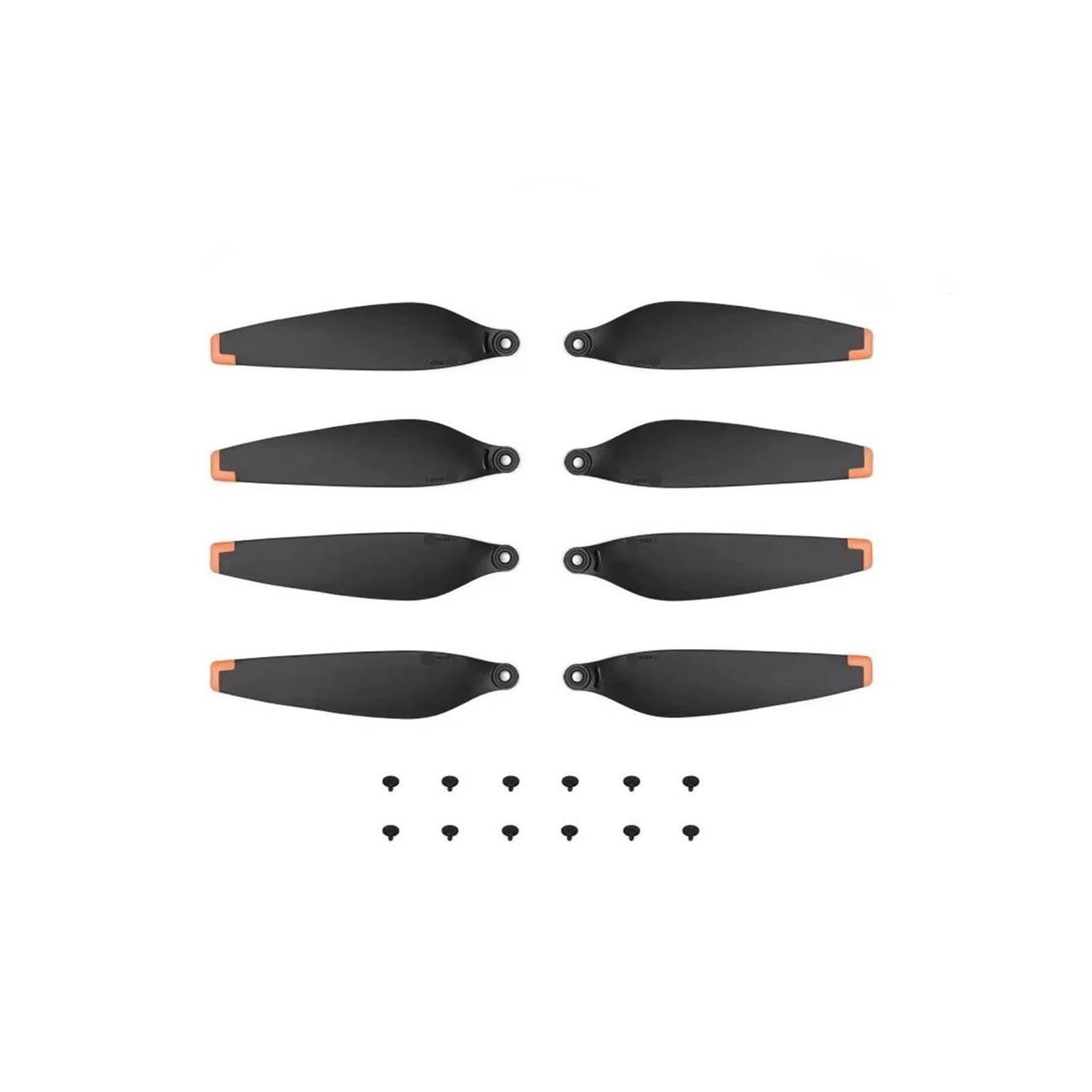 Elica, compatibile con DJI, Mini 3 Pro Mini 4 Pro | Pala rapida con viti, accessorio di riparazione 8PCS/1Set(2 set)