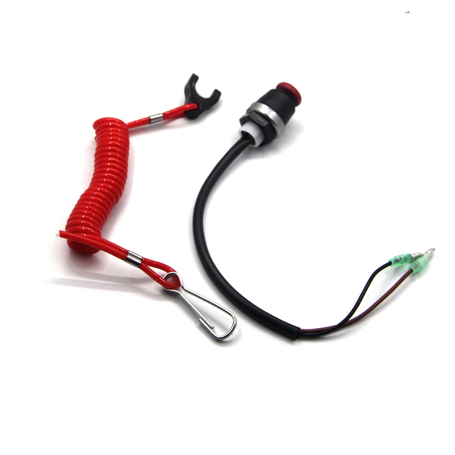Boat Safety Lanyards Boat Lanyard Frienda Lanyard - Floating Safety Tether  For Outboard Motors Boat Kill Switch Universal Marine Kill Switch