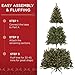 Best Choice Products Artificial Christmas Tree, 9ft Premium Unlit Realistic Spruce Holiday Décor w/Dense Branches, Easy Assembly, Metal Base