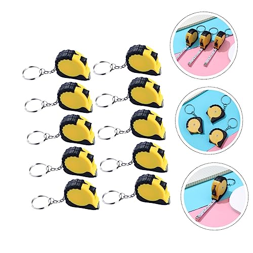 Cinta métrica mini retráctil 10 piezas jojofuny miniatura 6