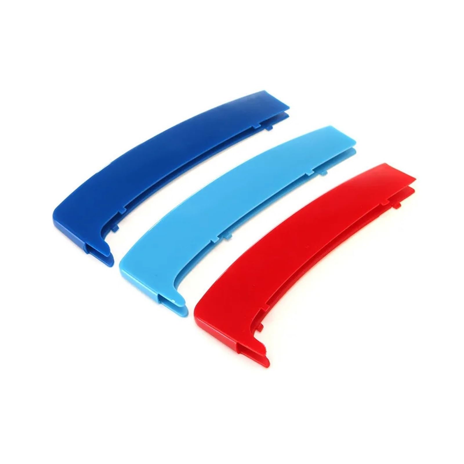 3D Sport Kühlergrill Grillabdeckung Clip Zierleiste Kompatibel mit 1er Serie E81 E82 E87 E88 2004 2005 2006 2007 2008 2009 2010 2011