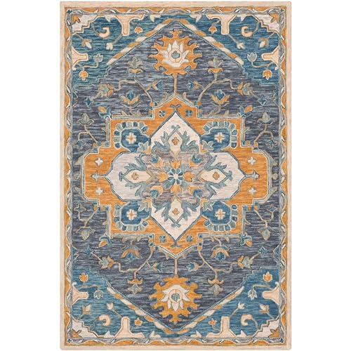 Image of Soft Pure Woolen Modern Collection Tufted Carpet for Living Room,Bedroom'Kitchen and Hall (7 X 10) Feet