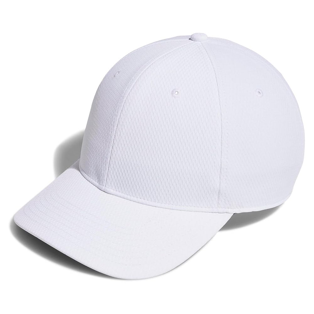 adidas Men's Tour Snapback CRESTABLE HAT, White, M-L