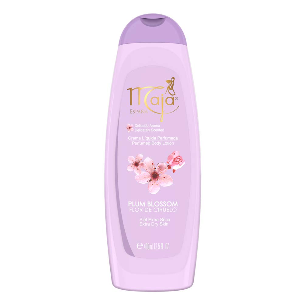 Maja Perfumed Body Lotion Extra Dry Skin 13.5 oz. Flor De Ciruelo/Plum Blossom by Myrurgia