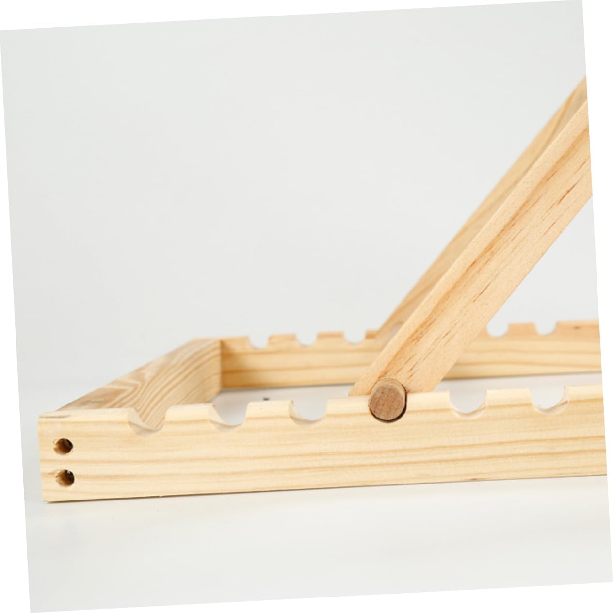 Wooden Easel Display Stand Pine Art Easel for Painting Posters and Signs for Weddings Parties and Art Projects Boys and Girls-Friendly Tabletop Design