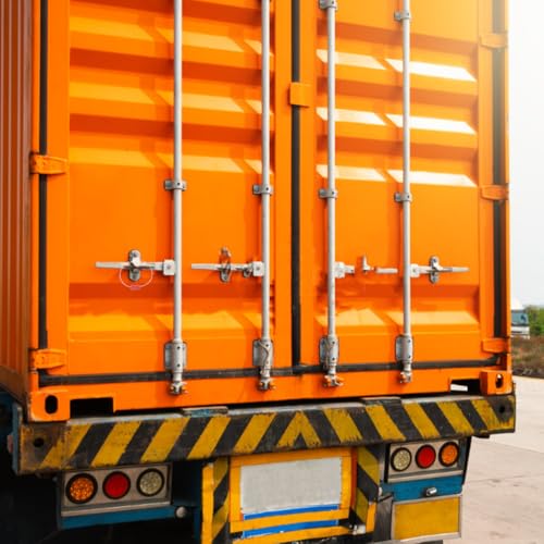 Healifty 100 StüCk Plomben Kunststoff Set Rot Plombe Kabelbinder Mit Numbered Kabelblombe Sicherheitsplomben Container Shipping Plomben-Sicherheit FüR Lkw AnhäNger