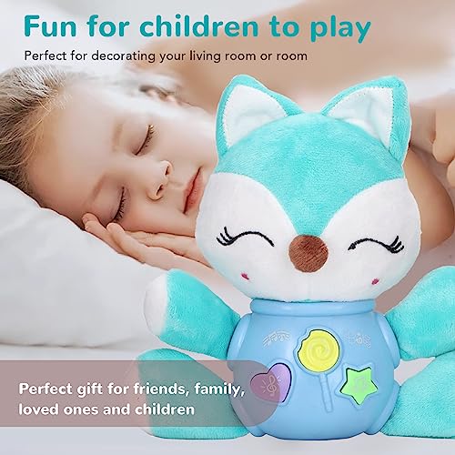 Boneca Musical de Pelúcia Brinquedos Sonoros de Pelúcia Operados a Bateria para Meninas Dormindo