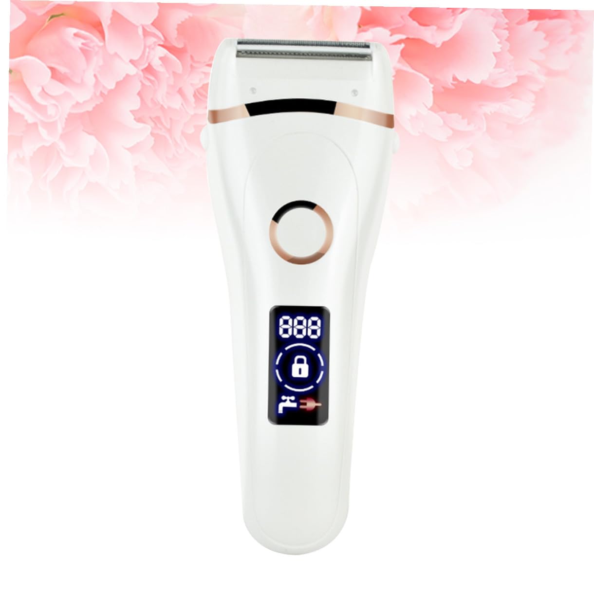 Alipis Recortadora de Pelo para Mujer Recargable USB Afeitadora Eléctrica Resistente al Agua Cabezal de Acero Inoxidable Diseño Ergonómico y Portátil para Depilación Facial y Corporal