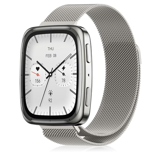 [YealRed] �o���h 20mm Amazfit Active 3 Premium/Active2 Square/Active2 /Active �ɑΉ��A���� �X�e�����X�X�`�[�����b�V���A ���C�o�b�N�� �����p���b�v �A�ϋv�� ���K �ʋC�� �j�����p 