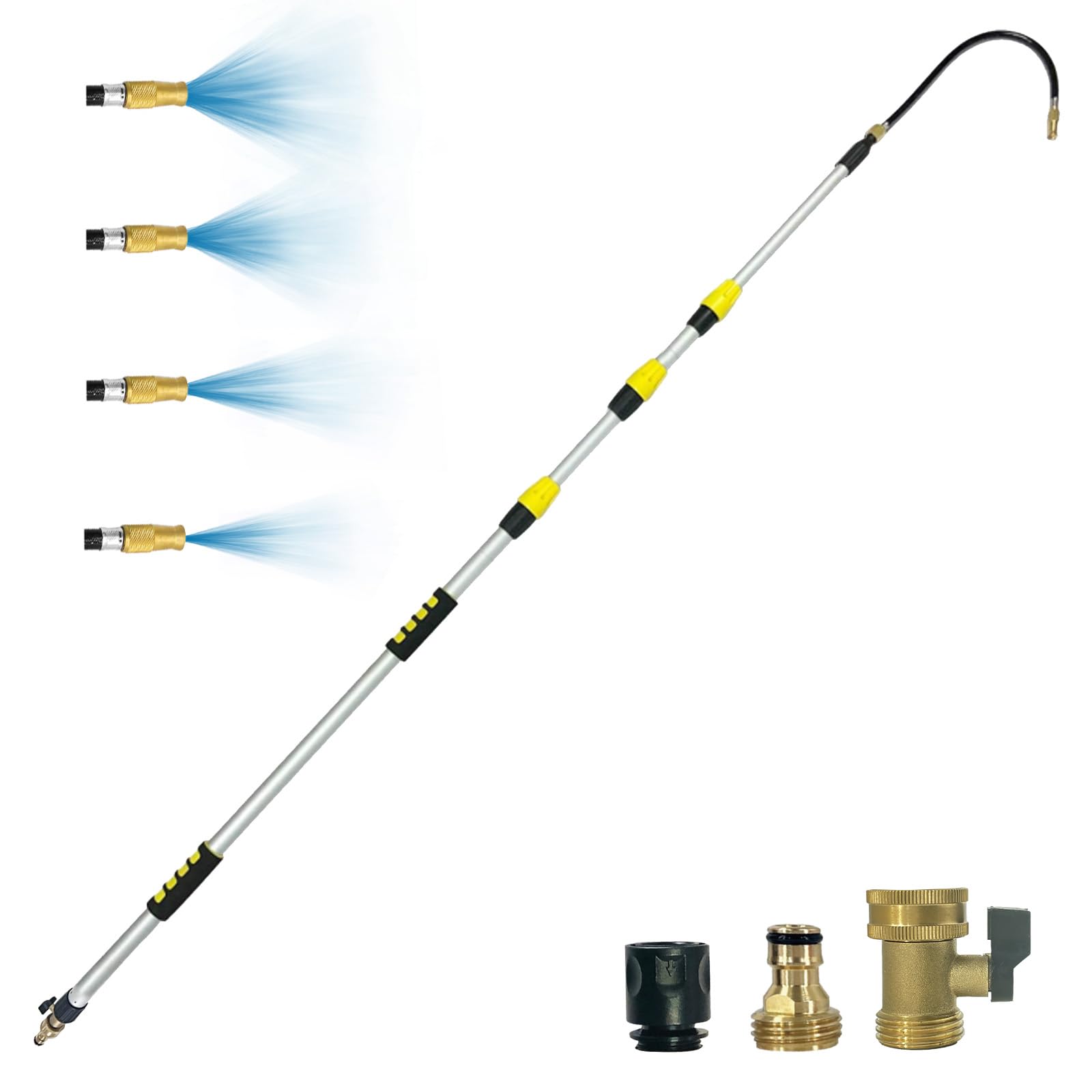 Buyplus 16FT Telescopic Gutter Cleaning Tool