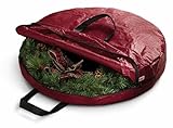 Rubbermaid Wreath Keeper 27-Inch Storage Bag with Handles