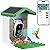 seanme Smart Bird Feeder with Camera Solar-Powered | 2.5K HD Live View, AI Identify 10,000+ Birds | Instant Alerts & Weatherproof Design | Bird Watching Birthday Gift for Mom/Father/Grandparents
