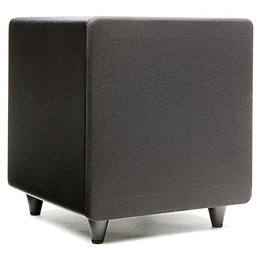 Orb Audio: subMINI Subwoofer - 9” Cube - Dual High Velocity Ports - 50 Clean Watts Of Class D Power - Adjustable Crossover and LFE Setting - Fast, Accurate Bass