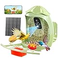 Osoeri Smart Bird Feeder with Camera – AI Identify & 2K HD Live Video, Outdoor Solar Birdfeeder for Backyard Wild Birds, Real-Time Alerts, Ideal Gifts for Bird Lovers & Families, 2.4GHz WiFi