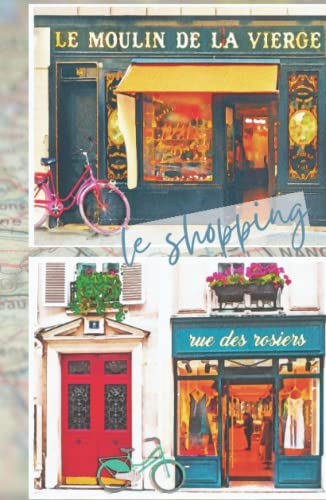 le shopping: Solve the worry of losing your stuff; instead serenely take out your petite, portable, and charming notebook when out with friends; ... favorites or online shops. Vive la France~