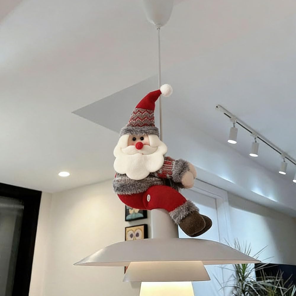 Christmas Decorations Ornaments - Santa Claus Hanging Decor for Xmas Tree, Home Wall & Chandelier, Festive Pendant for Holiday Decor selection