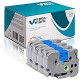 Taille 24mm x 8m Bande bleue, Écriture noire. Ruban laminé autocollant TZe-551 (AZe-551, EZe-551, TZ-551, TZ2-551) Compatible avec tous les appareils Brother P-touch. spacemark : remplacement de haute qualité du ruban Brother TZe, imprimez des étiquettes claires, durables et lisibles. Compatible avec les imprimantes Brother P-touch. Garantie de 24mois. Fabricant certifié - ISO 14001, ISO 9001. Produit conforme aux normes SGS et RoHS.