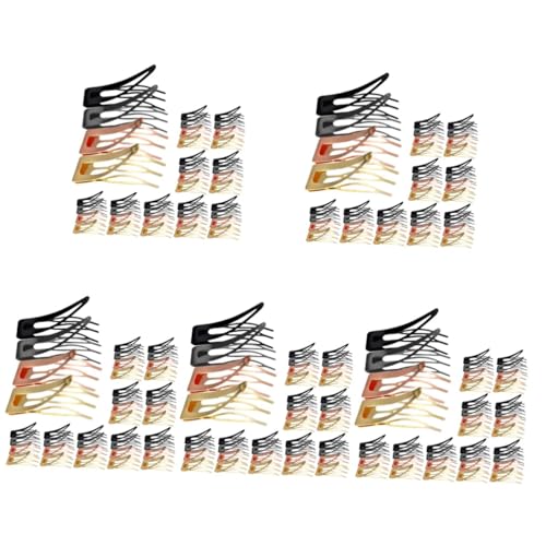 Barrettes métalliques pour coiffure quotidienne pinces cheveux fines filles