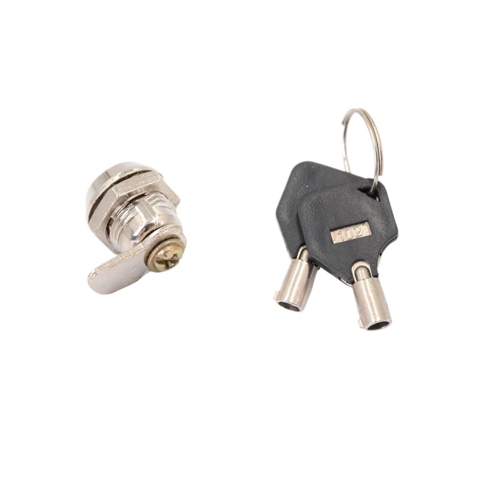 Fonhndg One Color Cabinet Locks 2 Sets Mini Cam Lock With Keys For Tool Box Zinc Alloy Drawer Locks Mailbox Cabinet