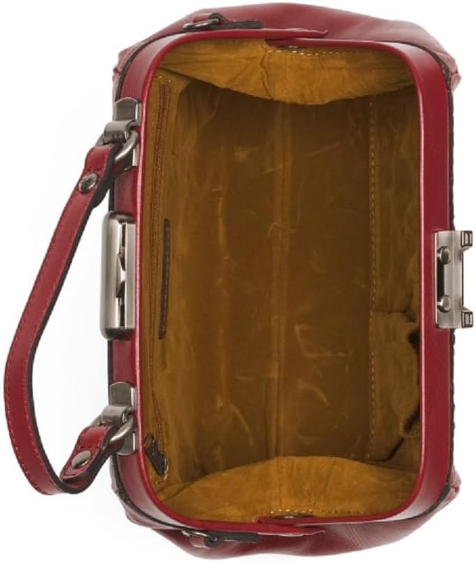 Patricia Nash Gracchi Satchel Leather Handbag Purse - Image 3