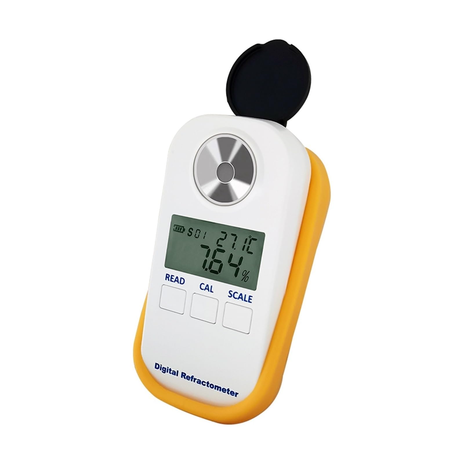 Brix Meter 0-94% Rifrattometro digitale portatile professionale per miele misuratore di zucchero succhi di frutta bevande zucchero tester alta precisione