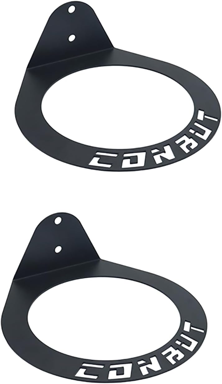 Medicine Ball Rack Exercise Ball Holder Wall Mount, Wall Ball Storage for Gym Sports Garage Home Commercial Accessory 8.8 Inch Inside Diameter