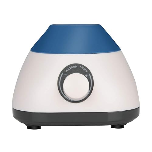 Stonylab Mini mezclador de vórtice, 3000 RPM velocidad fija compacta de sobremesa, mini mezclador de vórtice, mezclador de salón para tubos de hasta