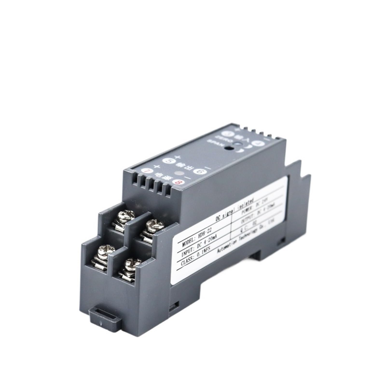 PXQCHAVLN 4-20ma Ac Current Power Transmitter Split Core Transmission Sensor Transformer 0-10A Input(Ac,0-2A-12-28VDC POWER-4-20MA)
