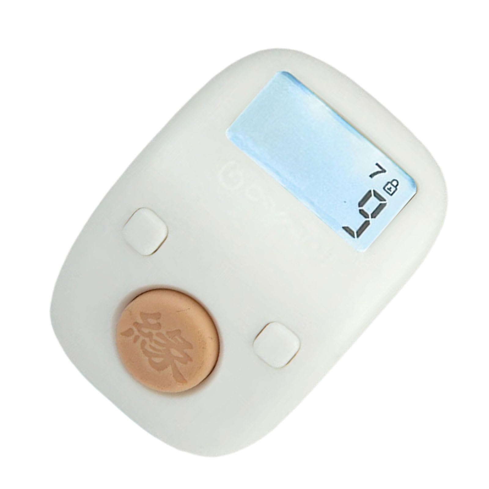 Pxzh White Channel Tap Counter Digital Counting Rings Rechargeable Battery For Daily Use Zikr Counter Led Display 999999 Count Usb Rechargeable Finger