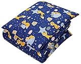 TupTam Enfants Couette à Motifs Set Couverture Toute l'année Couverture Oreiller Plat 2p...