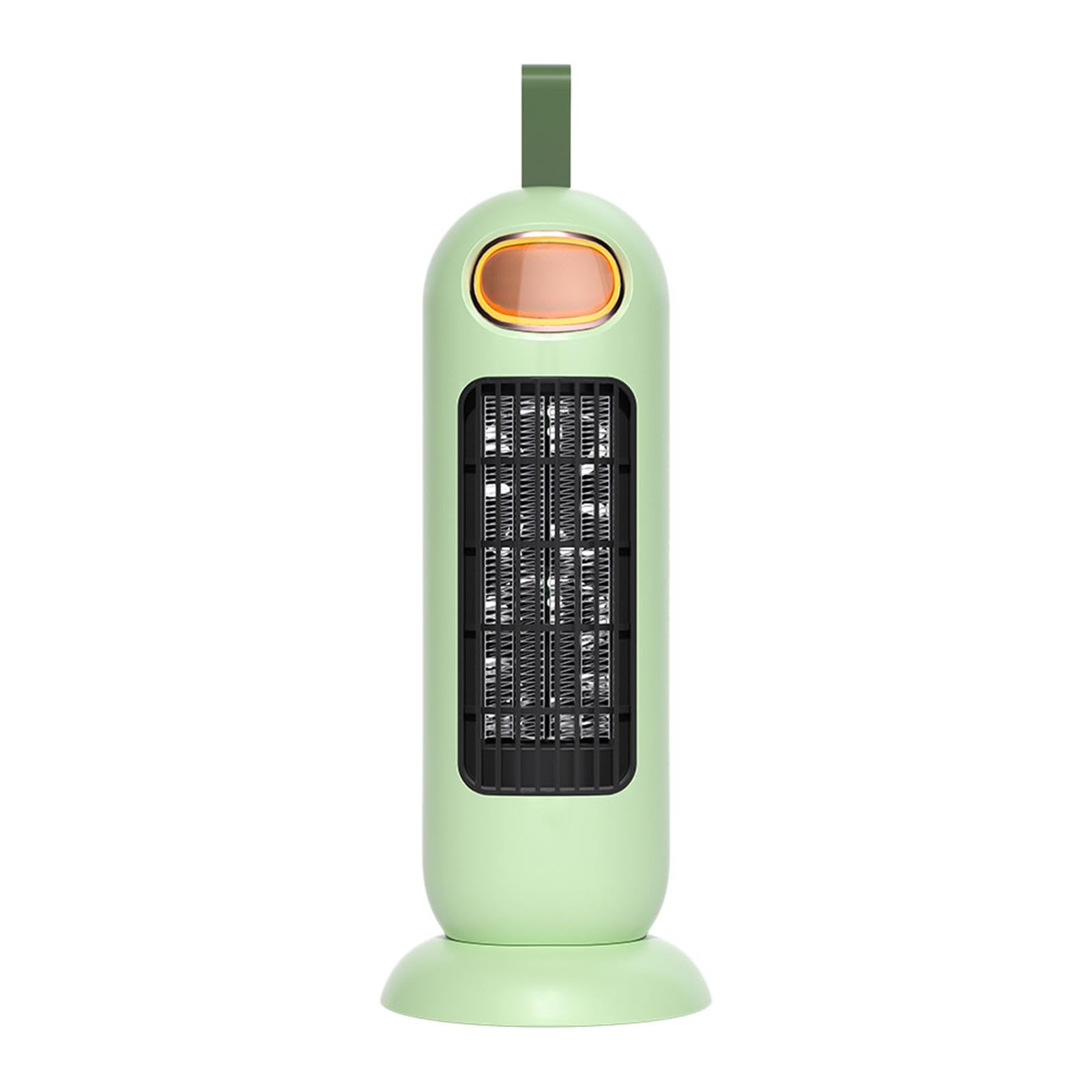 Electric Space Heater Fan Heater Desktop Heater for Office Desk Living Room Green-image-16