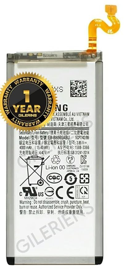 Image of Original EB-BN965ABU Battery for Samsung Galaxy Note 9 SM-N960F, SM-N9600, SM-N960F, SM-N960U, SM-N960U1 Battery with 1 Year Warranty** (HH157)