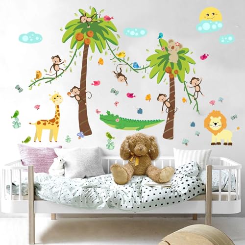 Vinilos decorativos animales para pared 41 x 34 in miniatura 3