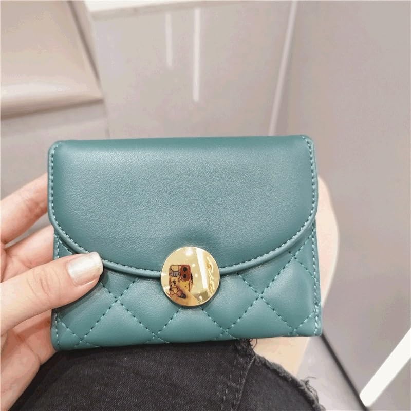 Women's Wallet Short Coin Purse Card Holder Handbag Small Female Mini Clutch Girl Money Bag(E)3