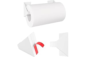 Pair of Adhesive Adjustable Holders for Paper or Toilet Roll
