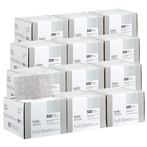 Feuilles d'aluminium haut de gamme ForPro Collection Expert pour mèches - 2
