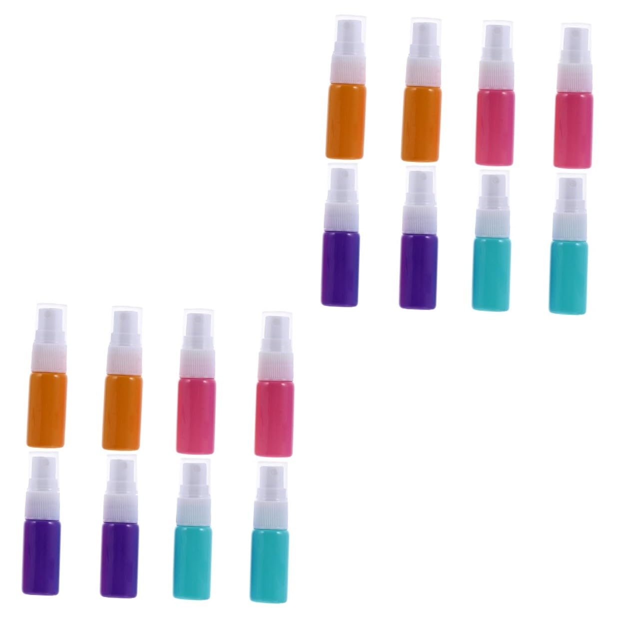 FRCOLOR 16 flaconi di profumo in, per la pulizia, per l'emulsione, per il trucco, da viaggio, per il trucco, da viaggio, da viaggio