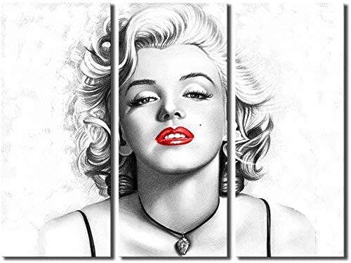 Amazon.co.jp: マリリン・モンロー 壁アート 現代キャンバスプリント