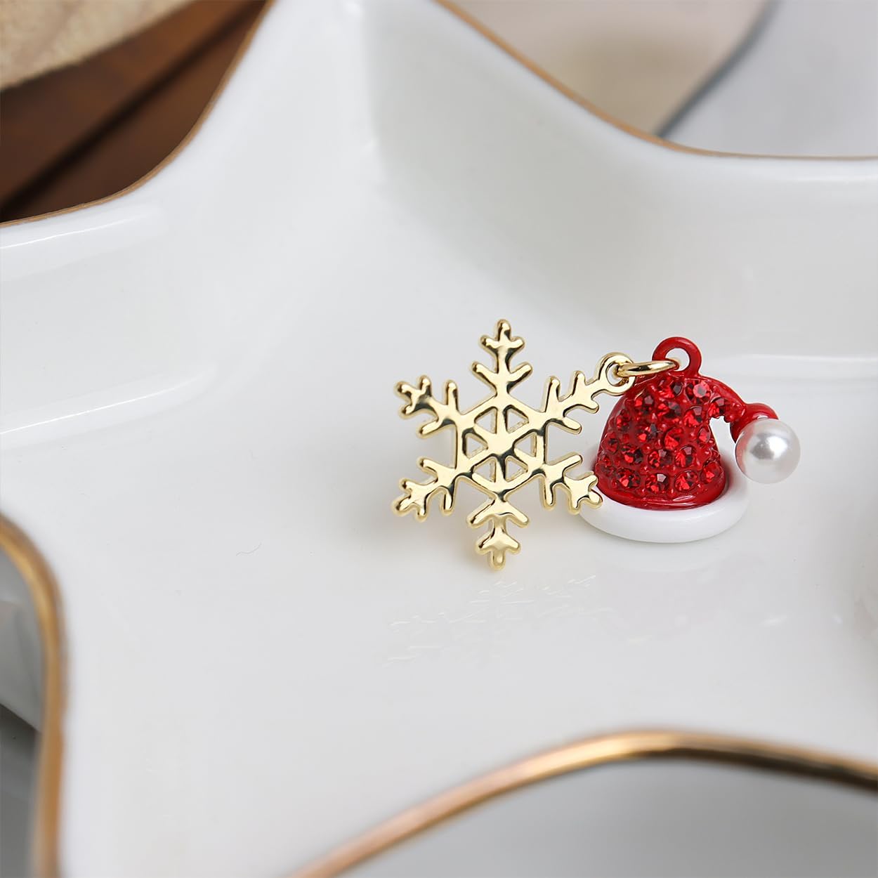 Sonateomber Christmas Tree Dangle Drop Stud Earrings for Women Cute Holiday Gift Dangling Christmas Accessories Winter Costume Jewelry - Image 7