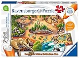 Das 2x12 Teile Puzzle bietet mit zwei Motiven den doppelten Puzzle- und Lernspaß. 2 Mini-Poster als Motivvorlage und eine Anleitung liegen dem Puzzle bei. tiptoi Stift nicht enthalten, muss separat erworben werden