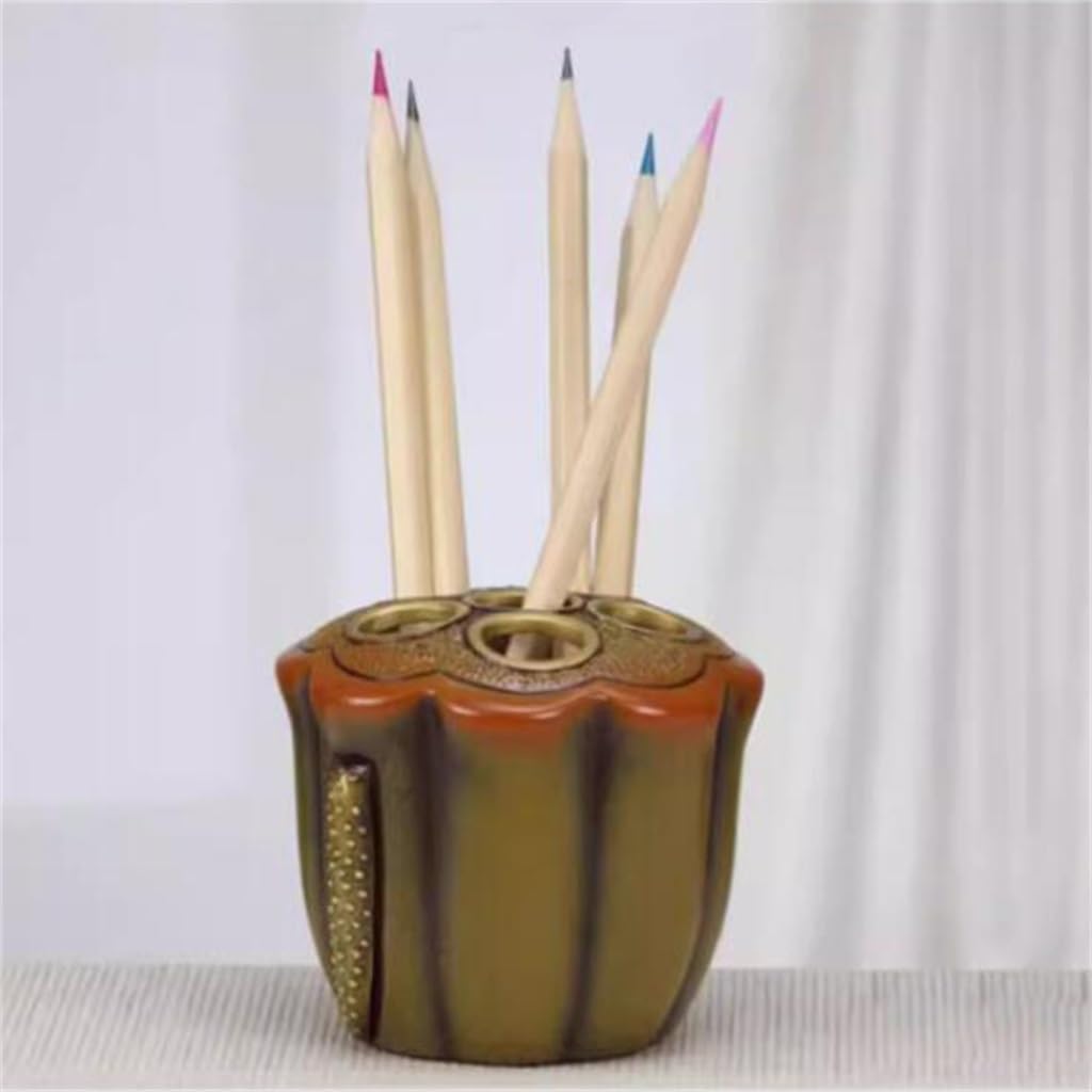 Papelería multifuncional Almacenamiento Decoración Maquillaje Pluma Cubo Titular Regalos de cerámica