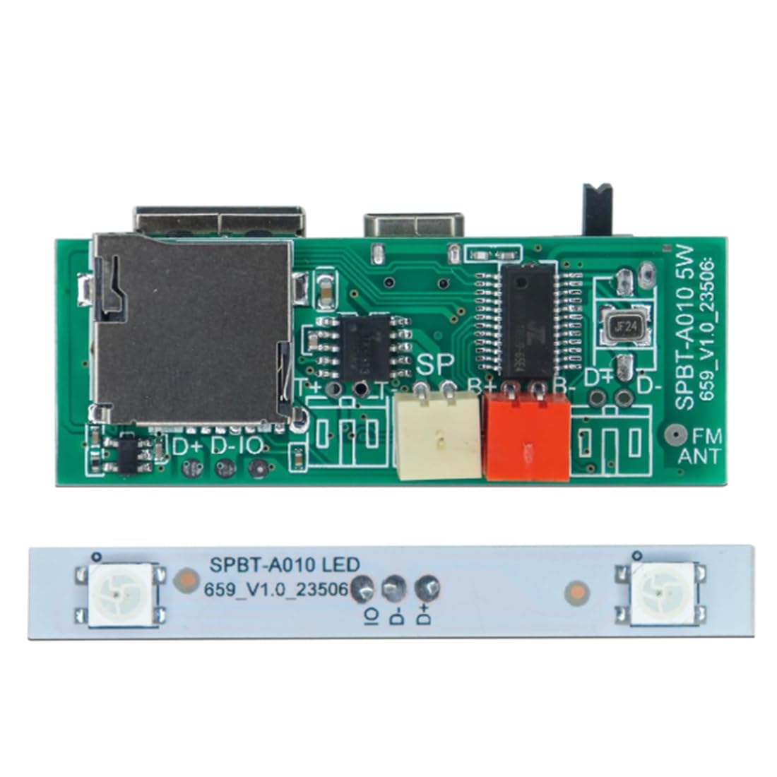 SixOhms Bluetooth Amplifier Circuit Board | 5W Wireless Audio Module for DIY Mini Boom Box, Speakers, Electronics Projects | Compact Audio Amplifier for Hobby Kits