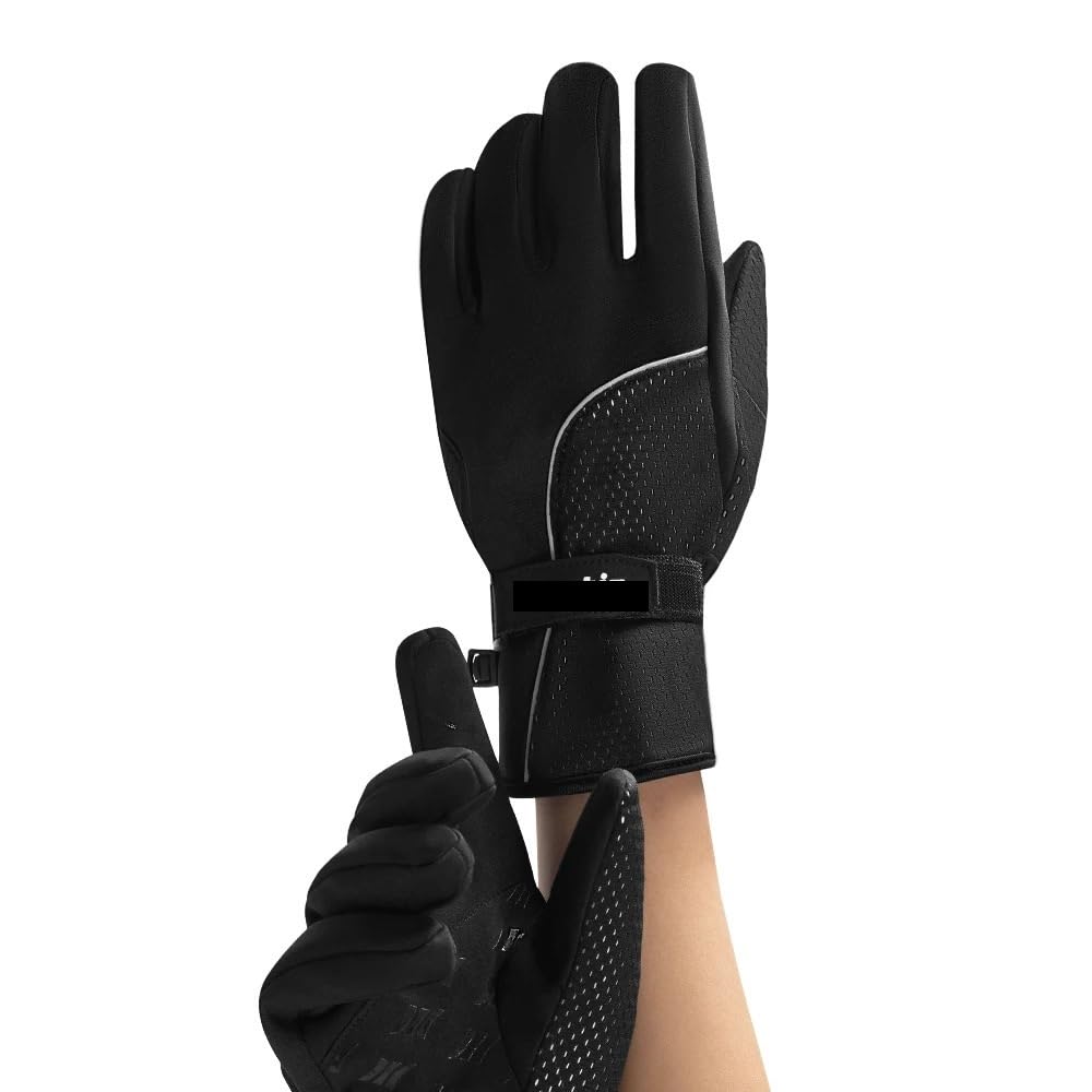 Guanti Guanti da Ciclismo Invernali, Termici, Antivento, for Esterni, for Equitazione, Moto, Escursionismo, Campeggio, Bicicletta, for Lo Sci