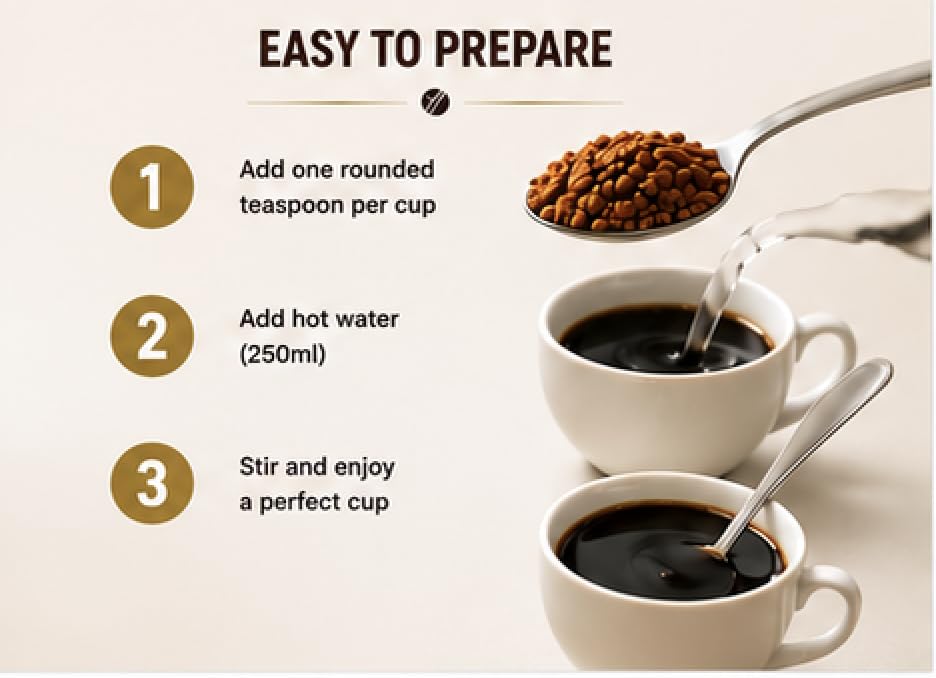 Café Brasil Gold Instant Coffee 200g (glass bottle) image 5