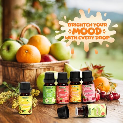 Image of SALKING Fruity Fragrance Oils Set, Essential Oils for Diffuser for Home