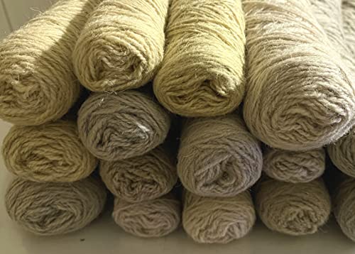 100% Wolle Garn, REST!!! von Fabrik, 100 Schurwolle, Strickgarn Garn, Paket, Yarn Wool STOCK (Helltöne 1600g)