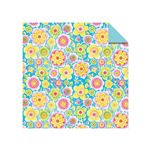 Origami Paper 200 Sheets Flower Patterns 6 (15 CM): Double Sided Origami Sheets Printed with 12 Diff