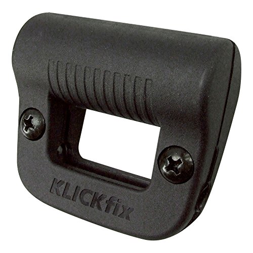KLICKfix 0397LC Kunststoffclip Light Clip, Schwarz, One Size
